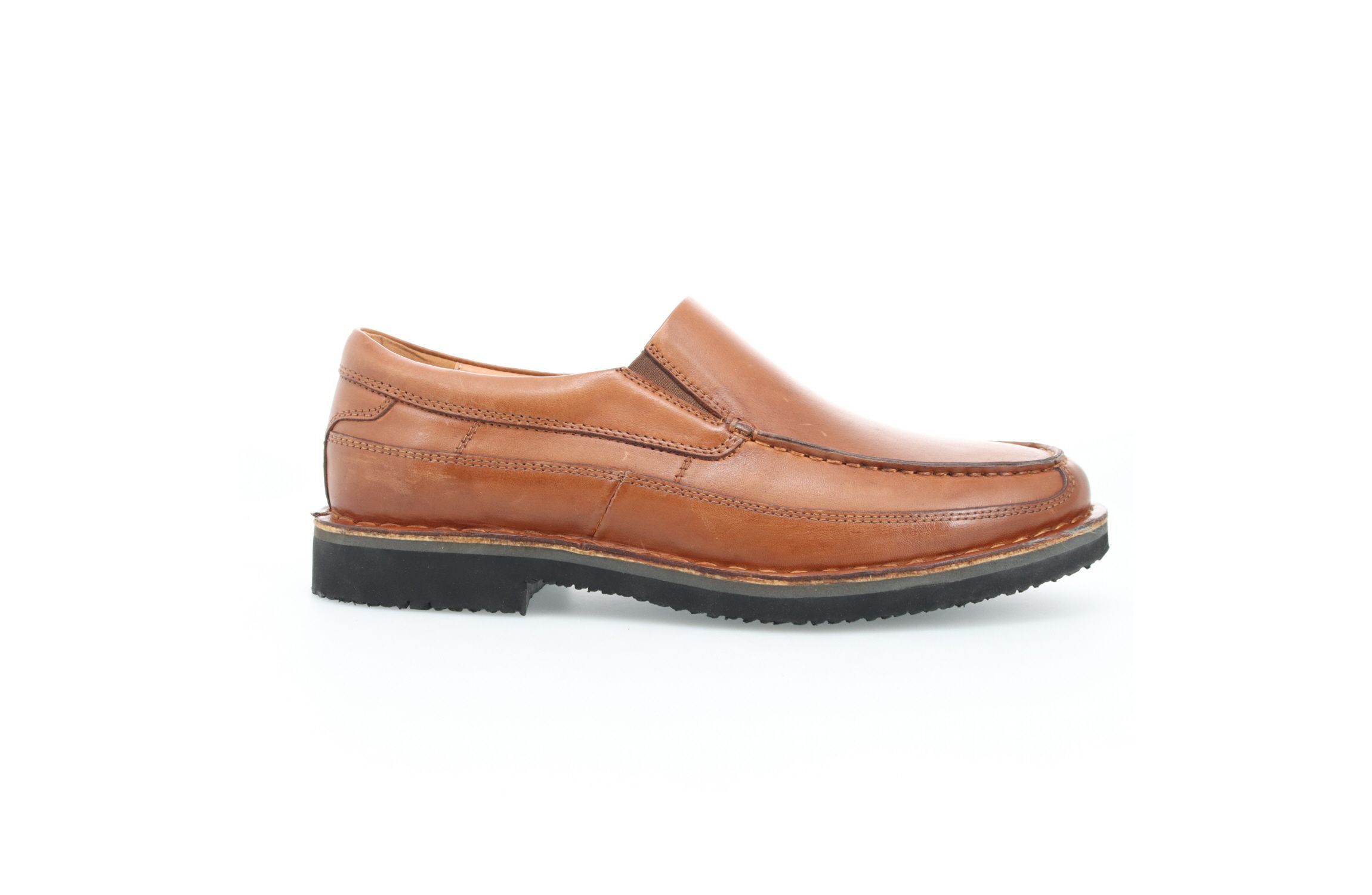 Flynn Leather Slip On