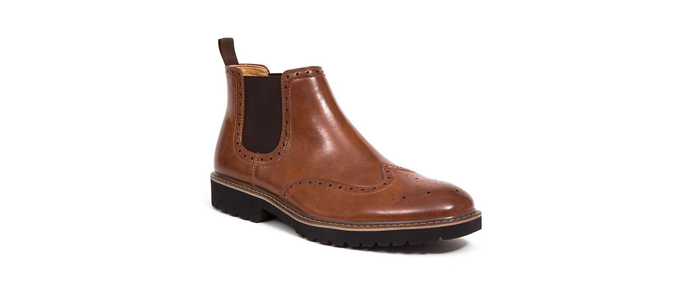 Deer Stags Mens Brayden Dress Comfort Chelsea Boot