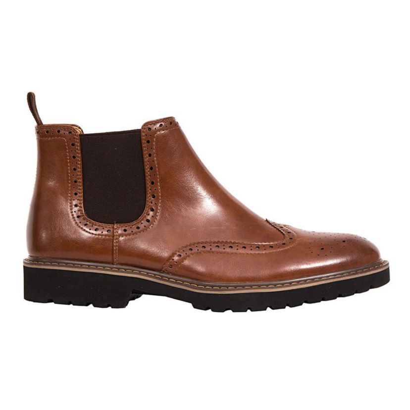 Deer Stags Mens Brayden Dress Comfort Chelsea Boot