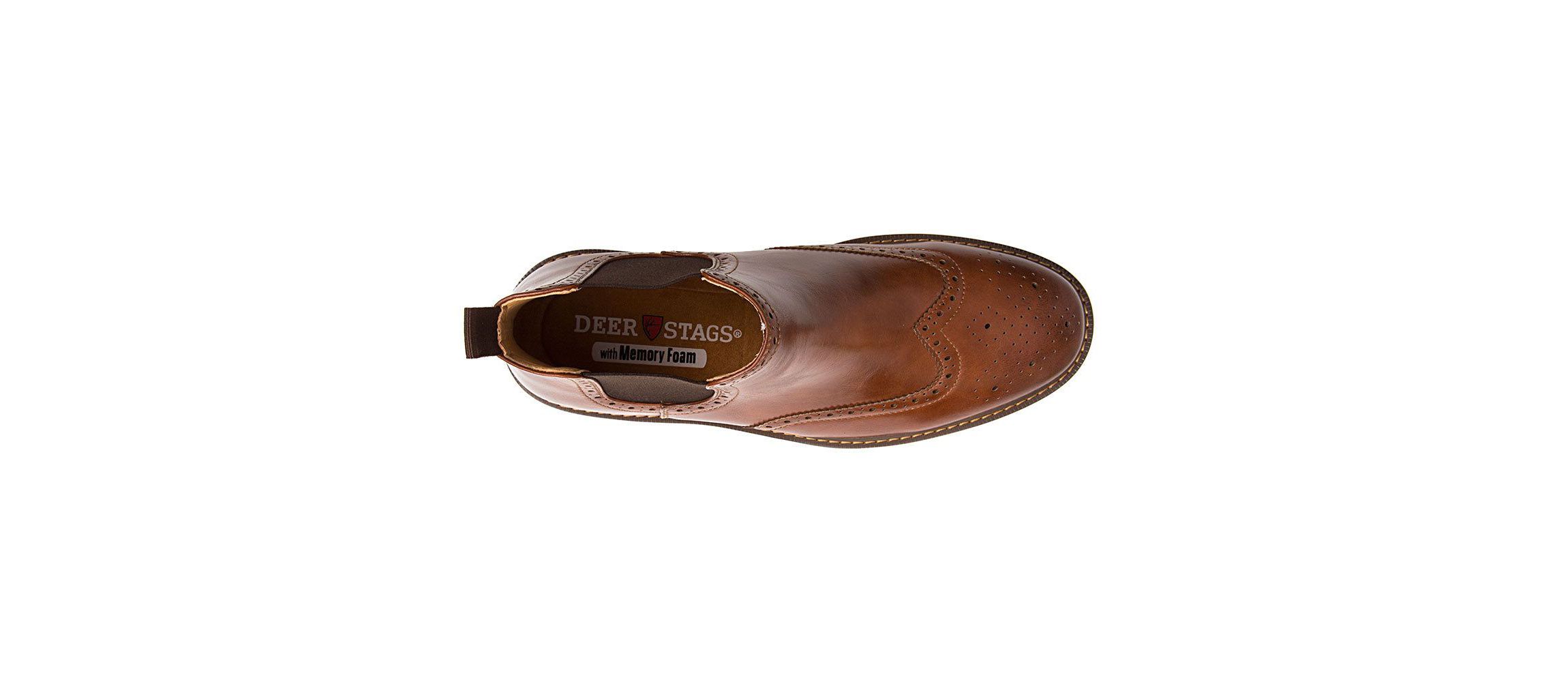 Deer Stags Mens Brayden Dress Comfort Chelsea Boot