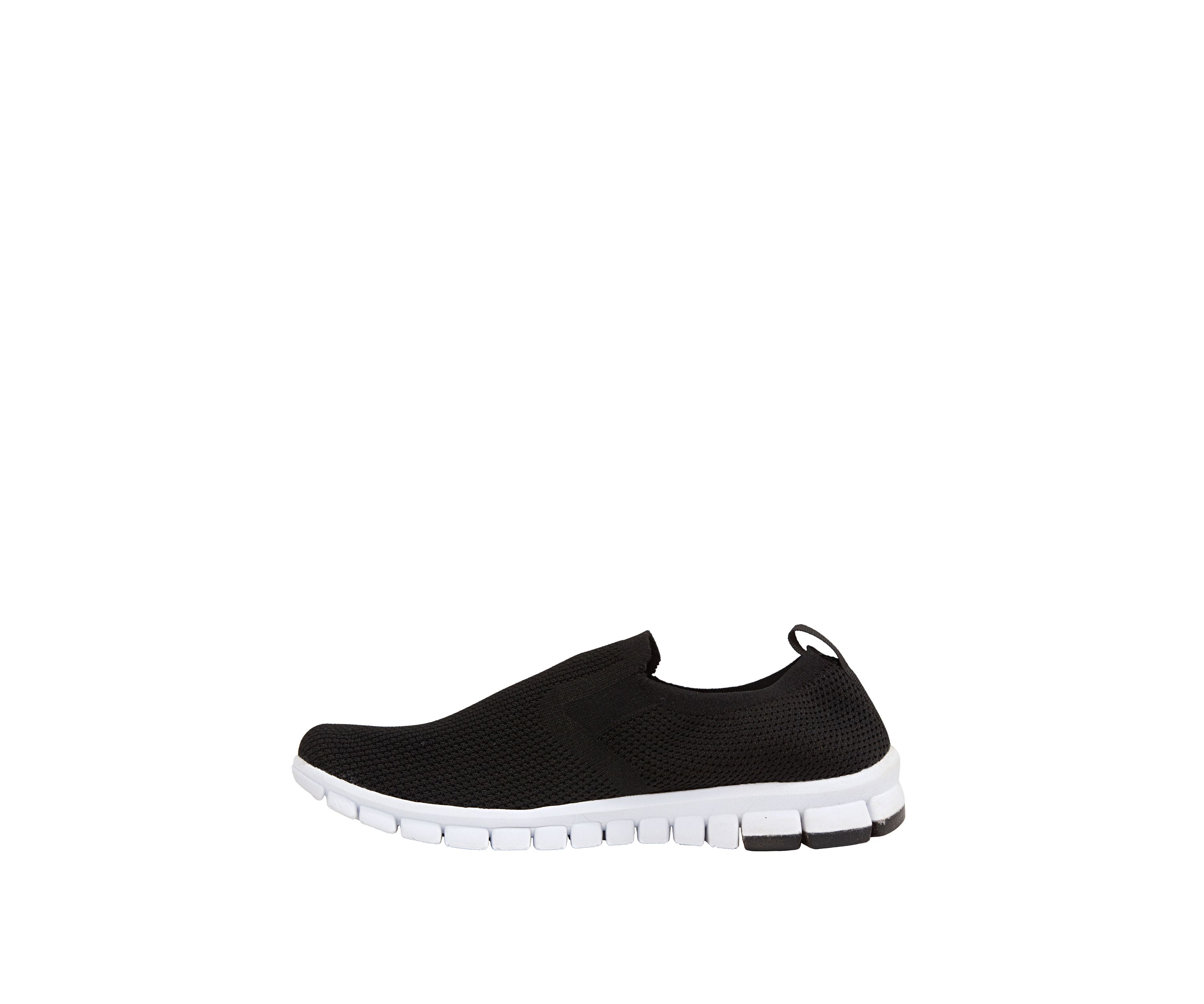 Eddy Flexible Sole Bungee Lace Slip On Oxford Hybrid Casual Sneakers