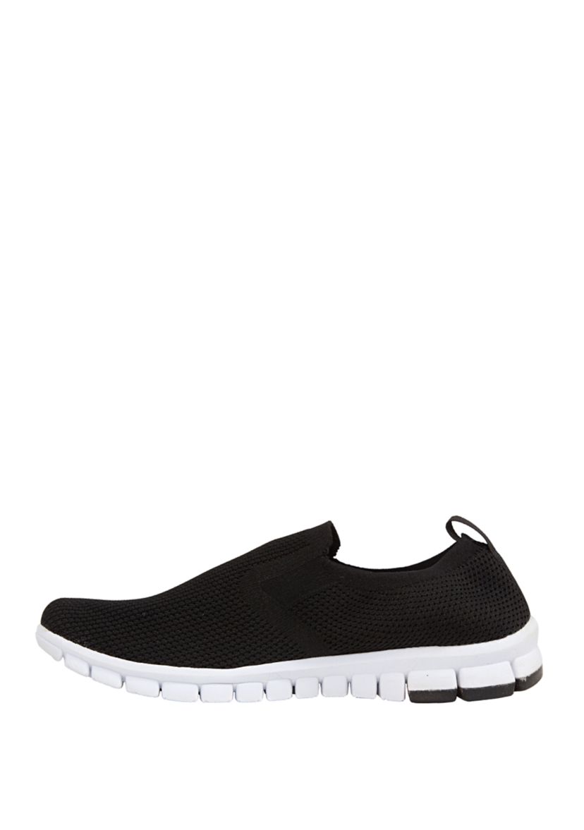 Eddy Flexible Sole Bungee Lace Slip On Oxford Hybrid Casual Sneakers