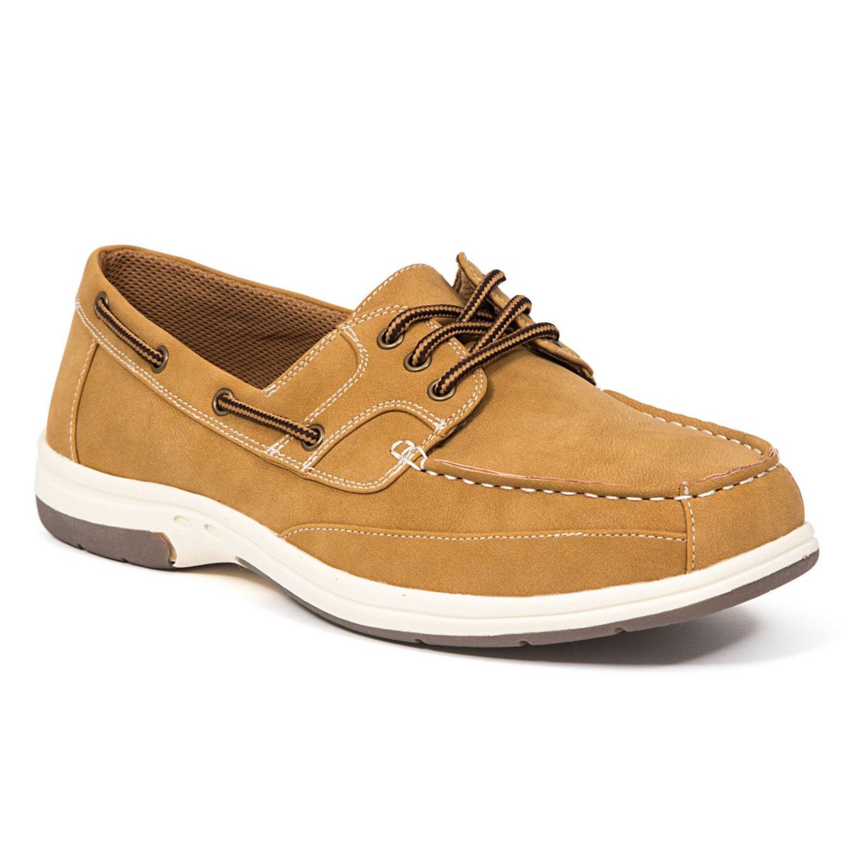 Mens Mitch Memory Foam Casual Comfort Boat Shoe Oxford