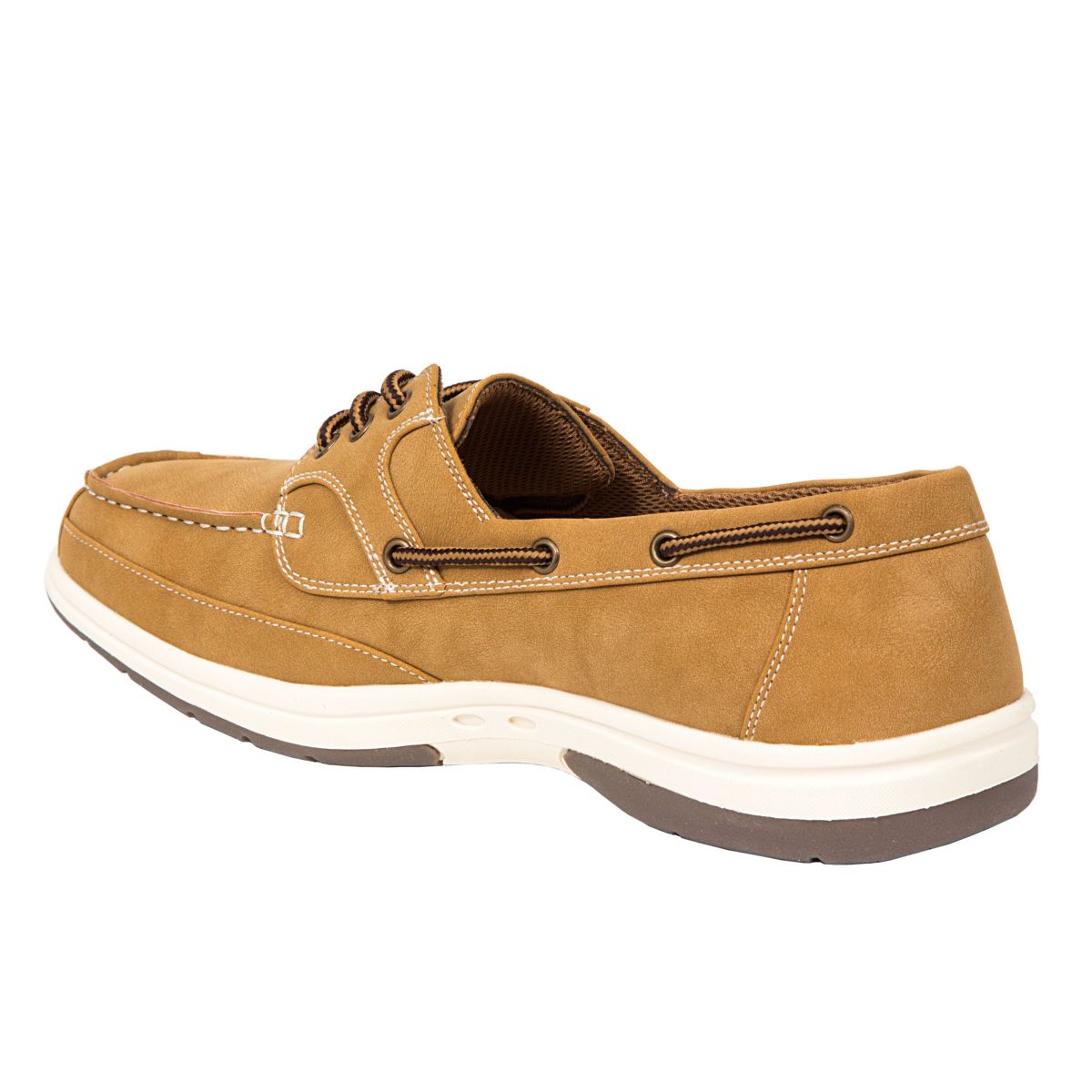 Mens Mitch Memory Foam Casual Comfort Boat Shoe Oxford