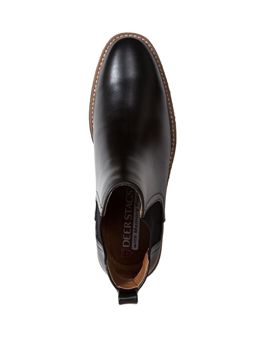 Mens Rockland Memory Foam Dress Casual Comfort Chelsea Boot