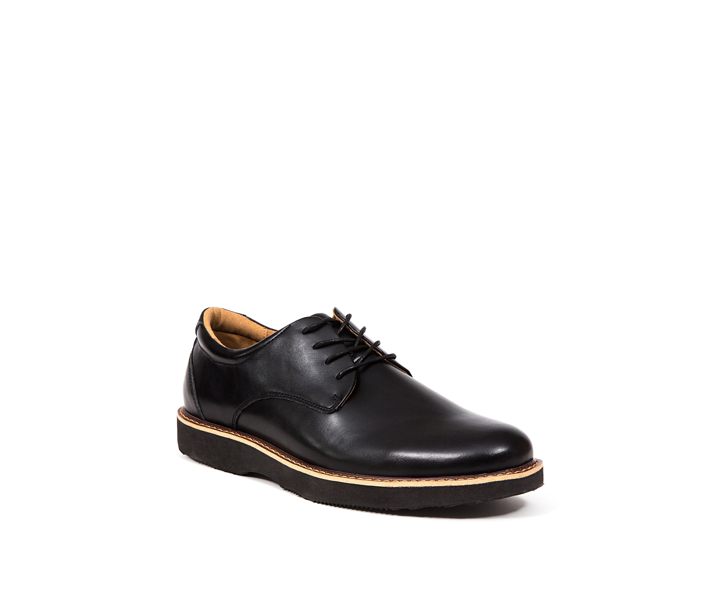 Mens Walkmaster Plain Toe Oxford1 S.U.P.R.O. 2.0 Memory Foam Leather Classic Comfort Oxford
