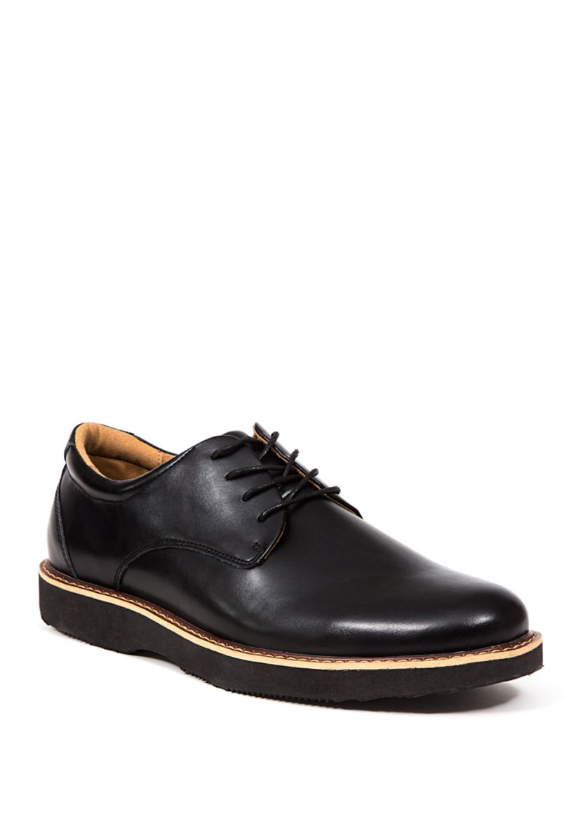 Mens Walkmaster Plain Toe Oxford1 S.U.P.R.O. 2.0 Memory Foam Leather Classic Comfort Oxford