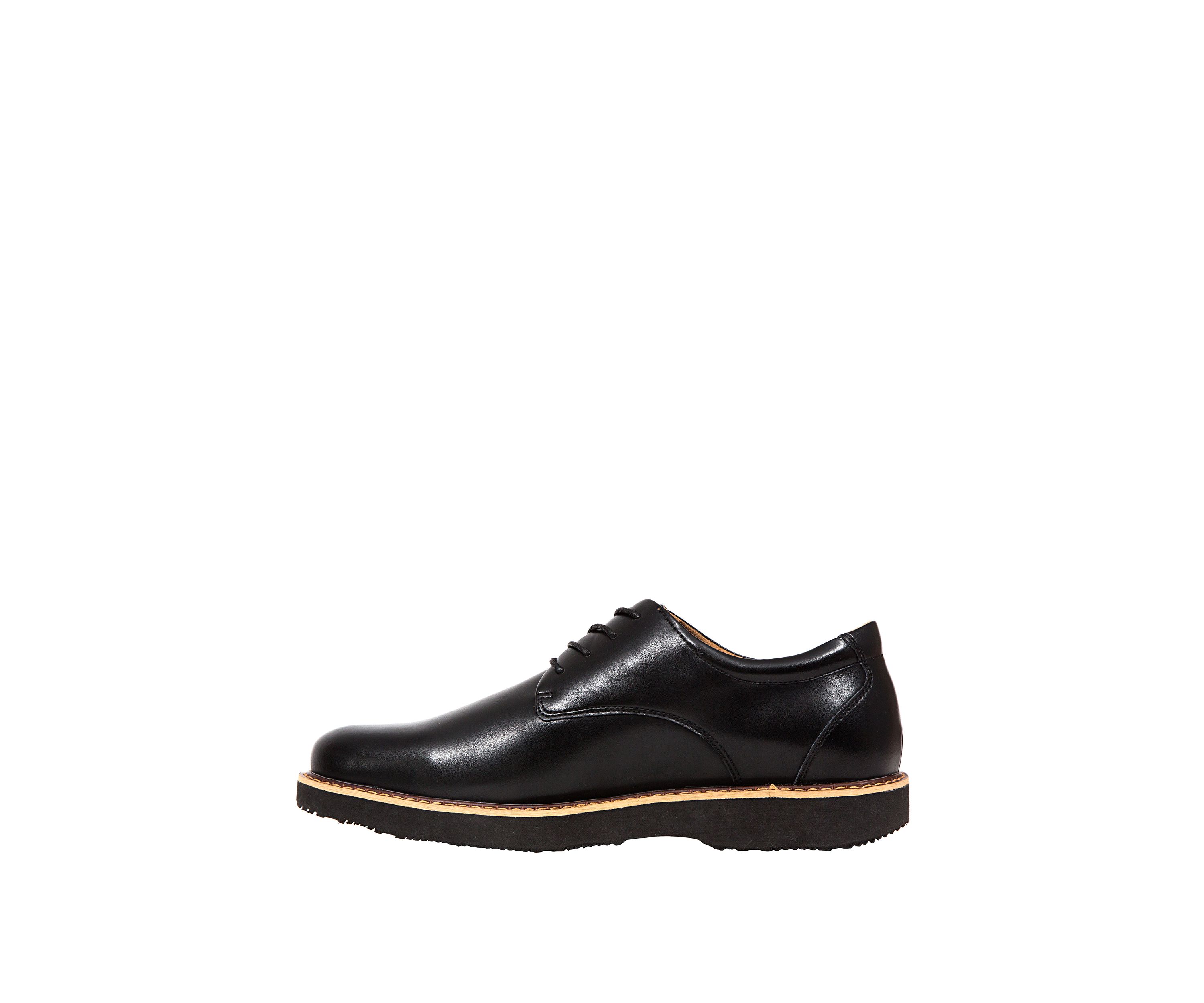 Mens Walkmaster Plain Toe Oxford1 S.U.P.R.O. 2.0 Memory Foam Leather Classic Comfort Oxford
