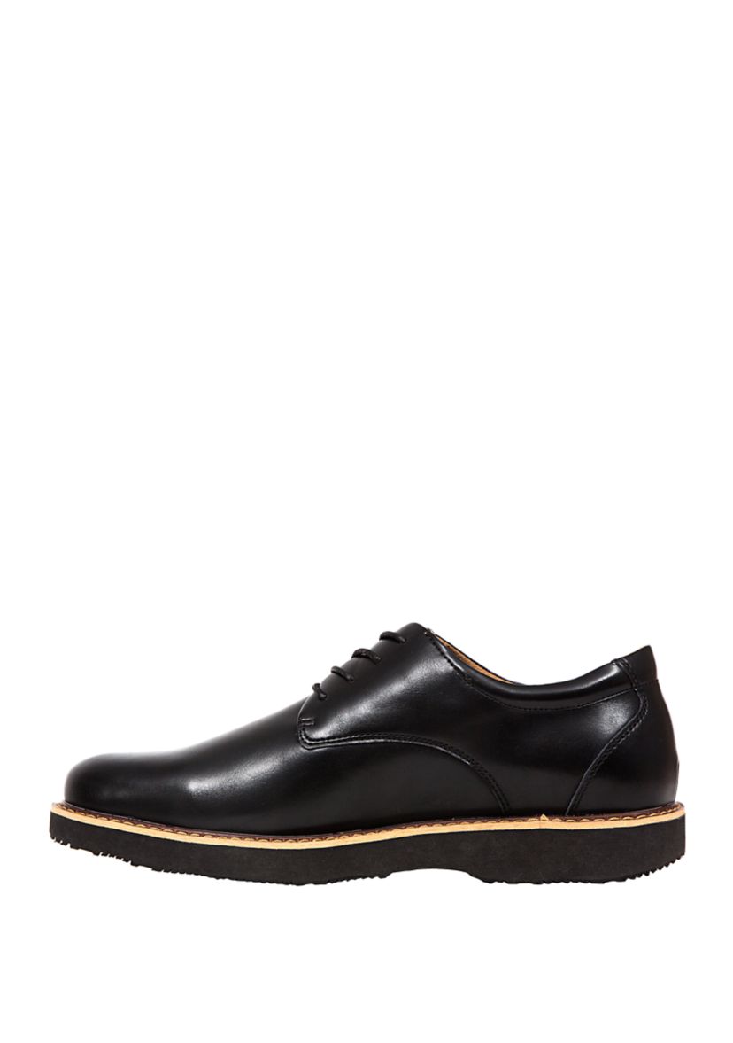 Mens Walkmaster Plain Toe Oxford1 S.U.P.R.O. 2.0 Memory Foam Leather Classic Comfort Oxford