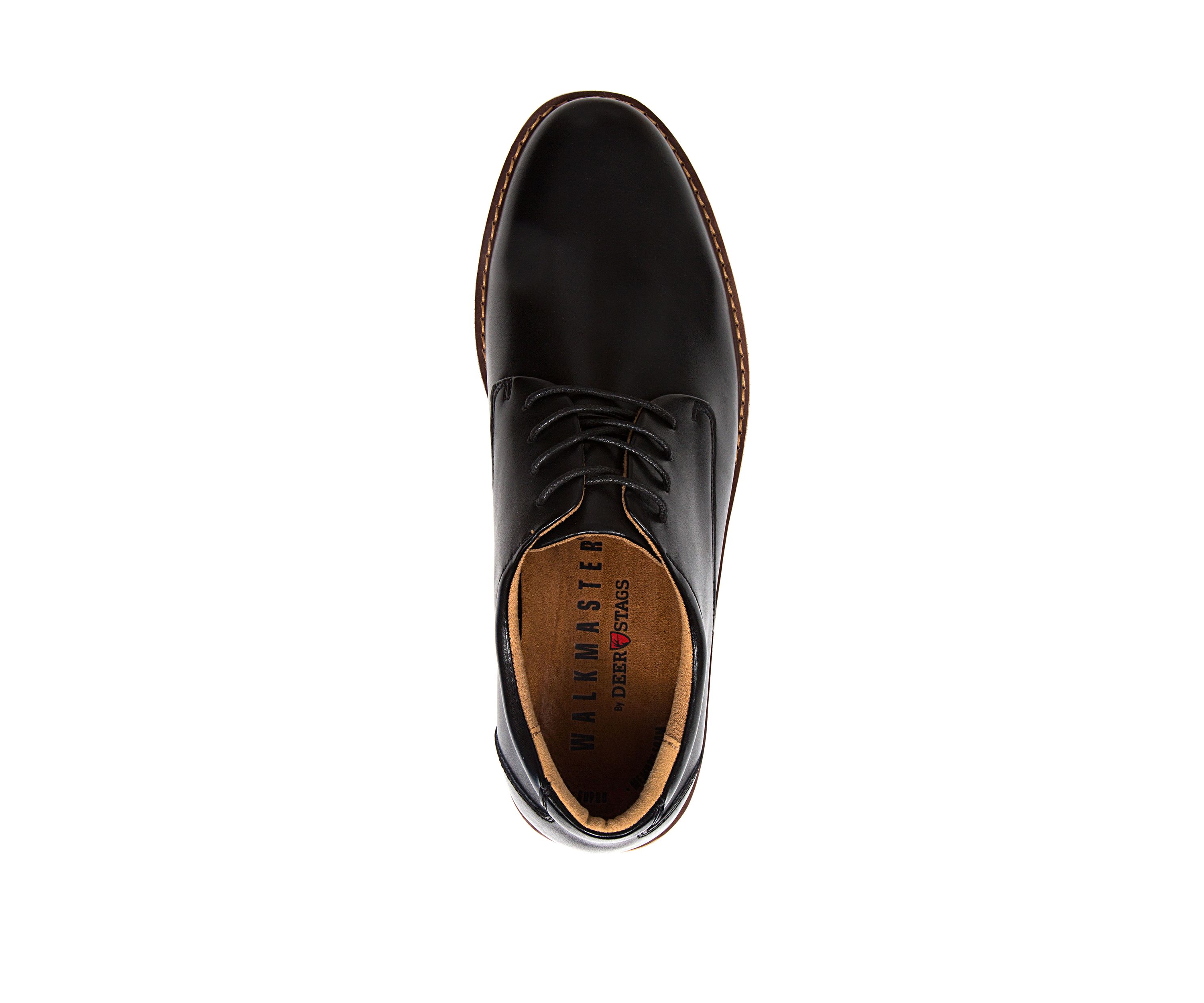 Mens Walkmaster Plain Toe Oxford1 S.U.P.R.O. 2.0 Memory Foam Leather Classic Comfort Oxford