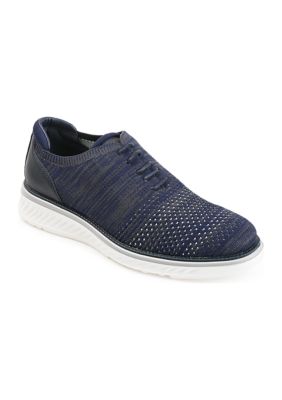 Vance Co Men's Marlon Dress Shoe, Navy Blue, 11M