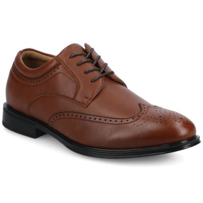 Vance Co Men's Cormac Dress, Brown, 8M
