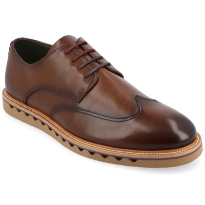 Vance Co Men's Evander Dress, Brown, 10.5M