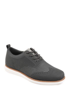 Vance Co Men's Ezra Dress Shoes, Grey, 10M