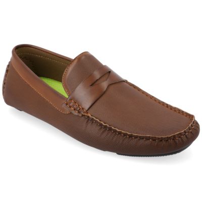 Vance Co Men's Isaiah Casual, Brown, 10M
