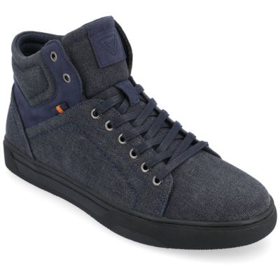 Vance Co Men's Justin Sneakers, Navy Blue, 11.5M