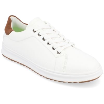 Vance Co Men's Robby Casual, White, 13M