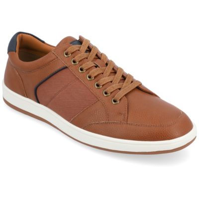 Vance Co Men's Rogers Sneakers, Brown, 11M