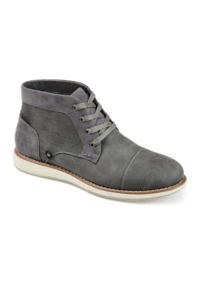 Vance Co Men's Austin Boots, Grey, 12M