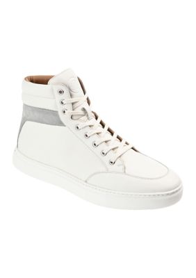 Thomas & Vine Men's Clarkson Casual, White, 13M
