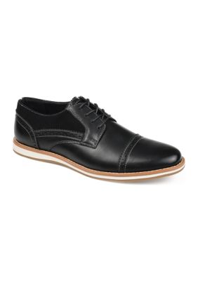 Vance Co Men’s Griff Cap Toe Brogue Derby Shoes