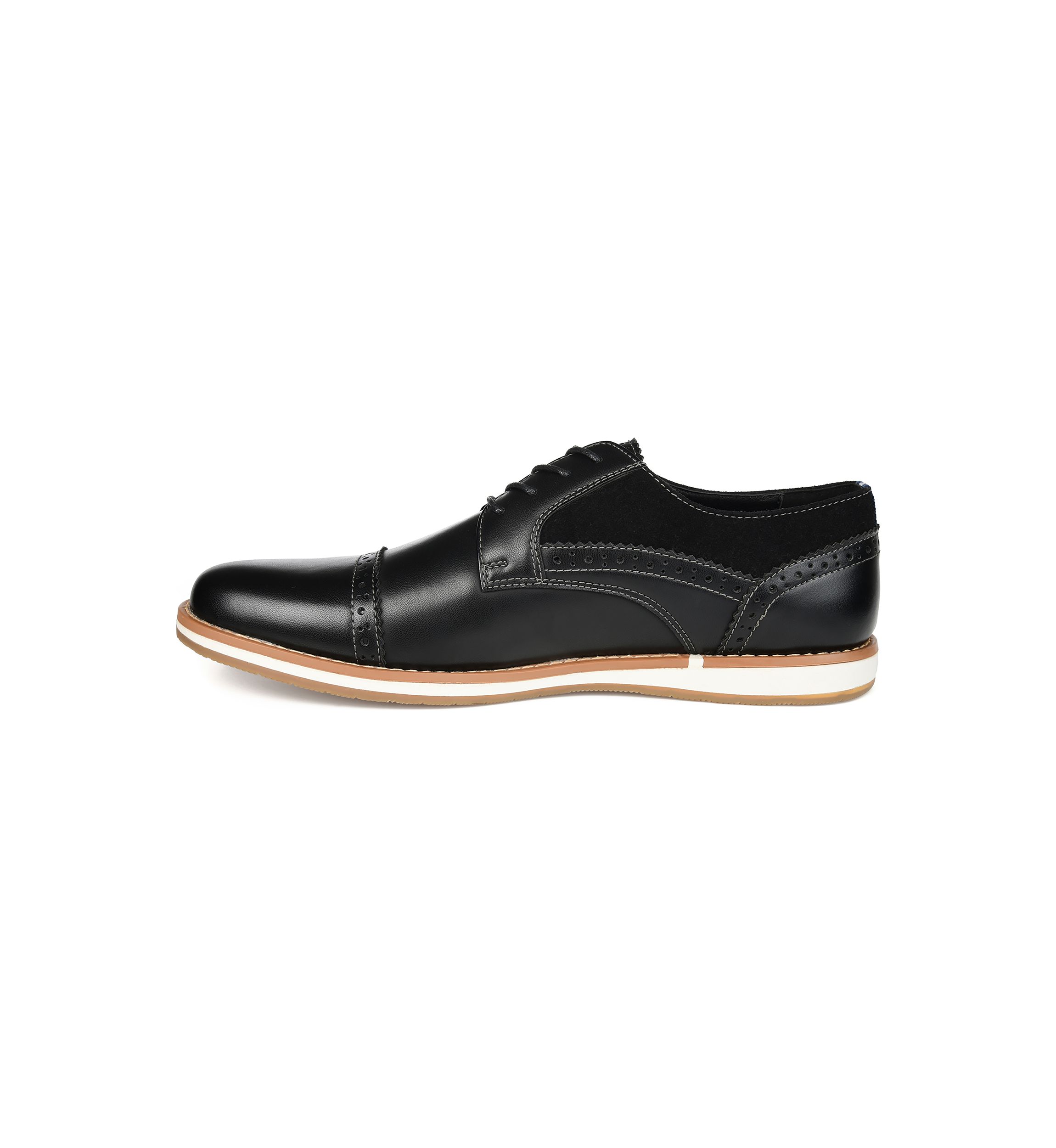Griff Cap Toe Brogue Derby Shoes