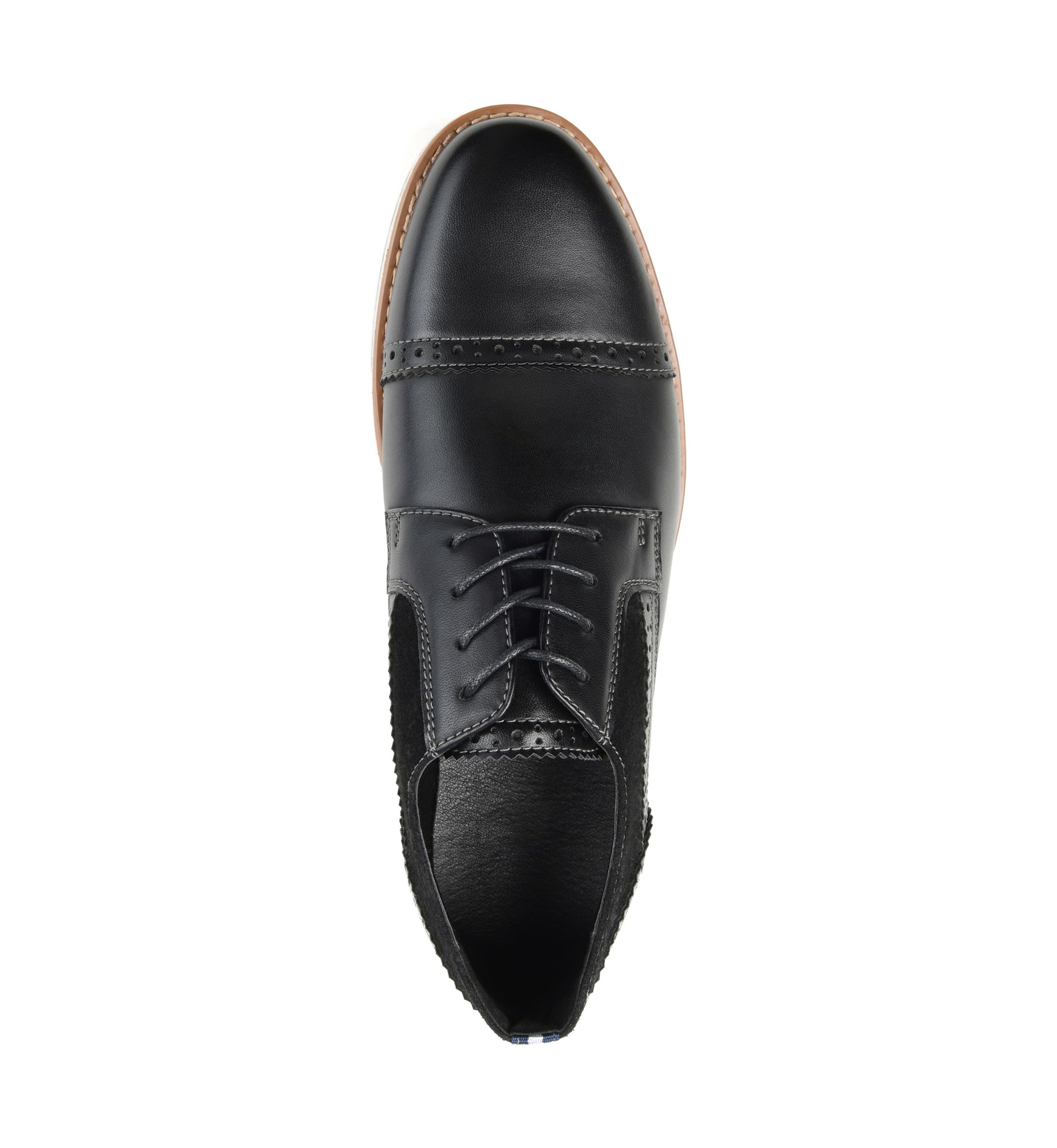 Griff Cap Toe Brogue Derby Shoes