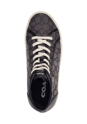 Signature Jacquard Skate High Top Sneakers