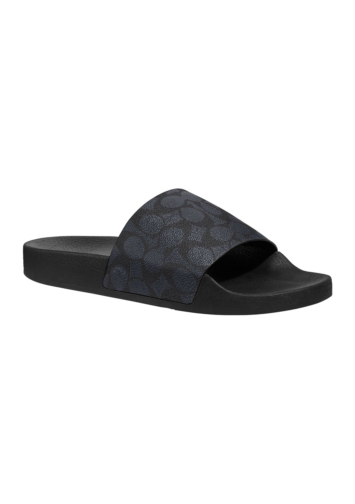 Signature Coated Canvas Pool Slide Sandals