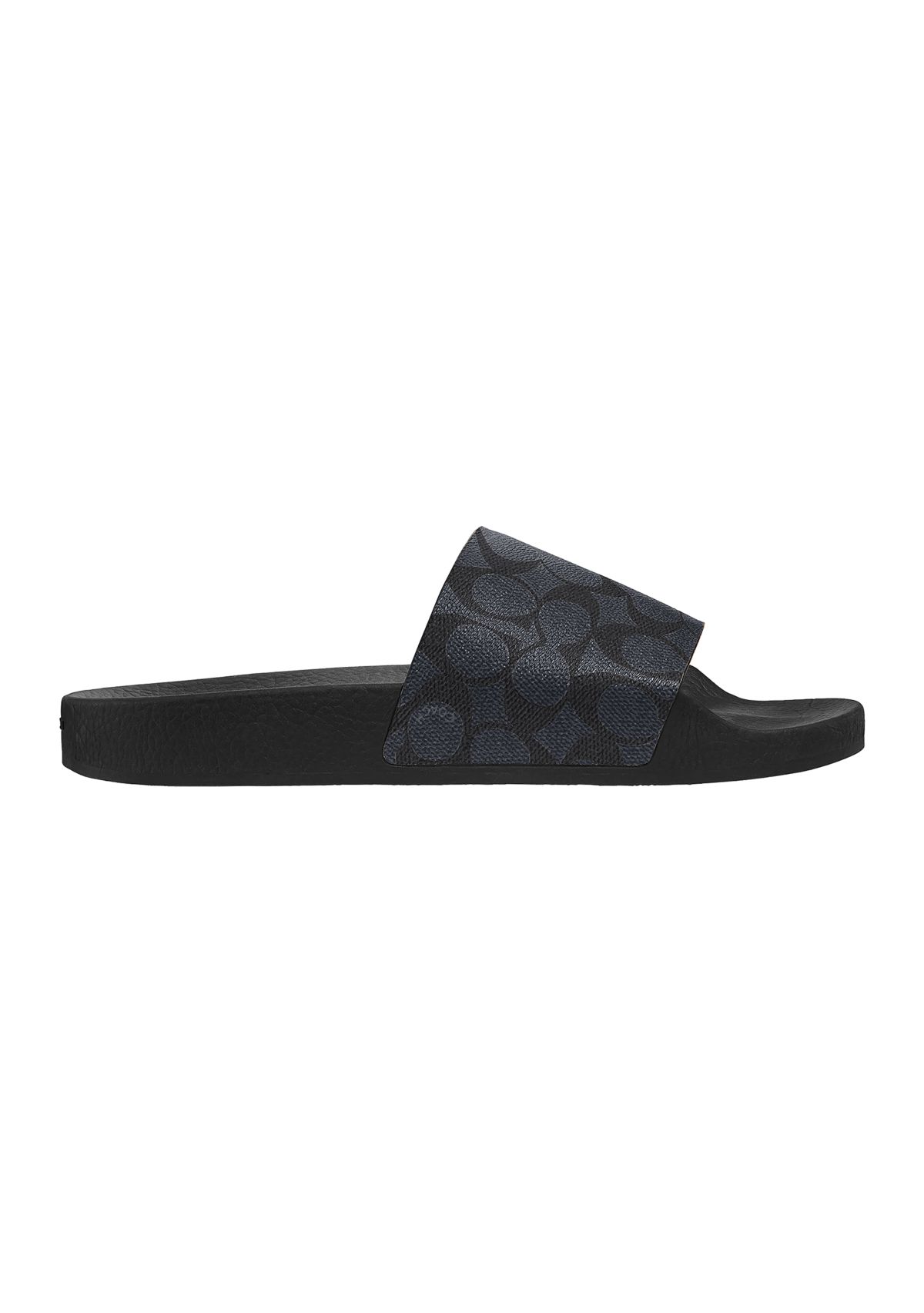 Signature Coated Canvas Pool Slide Sandals