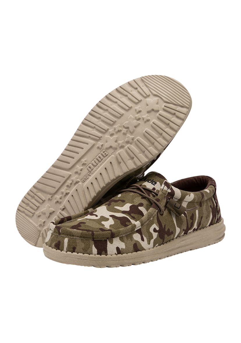 Wally Camo Flag Loafers