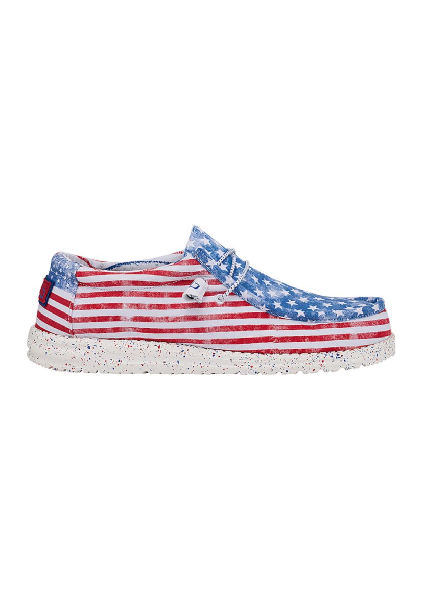 Wally Sneaker Loafers - Stars and Stripes 