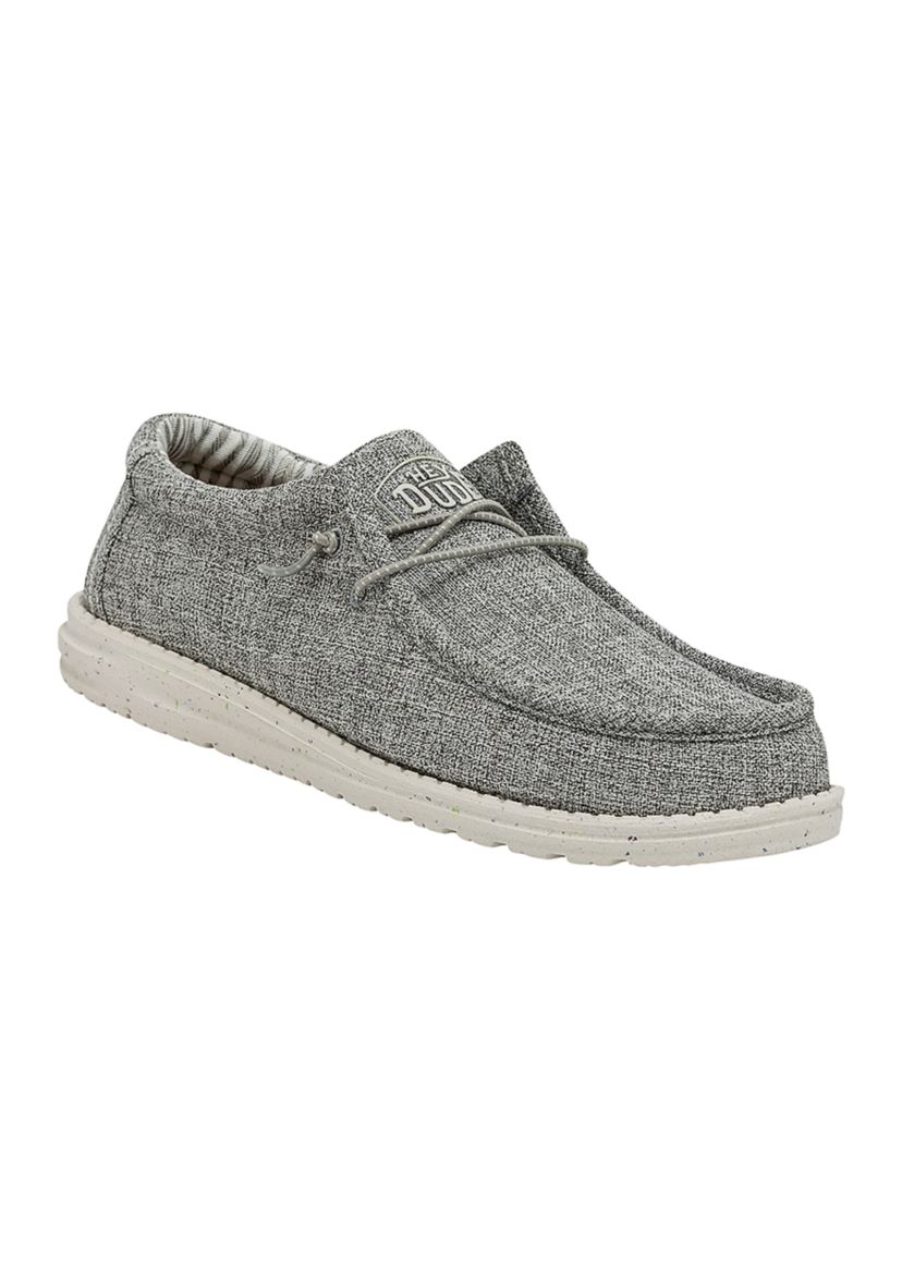 Wally Blend Linen Iron Loafers