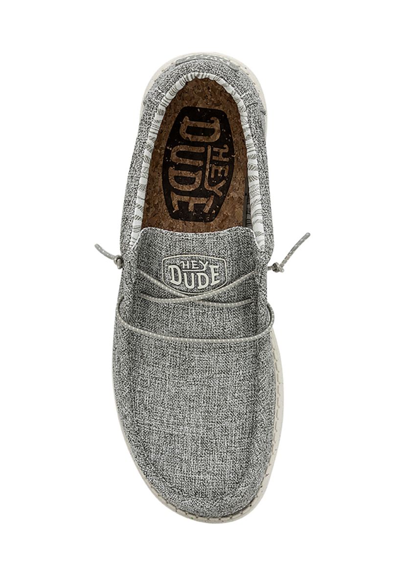 Wally Blend Linen Iron Loafers