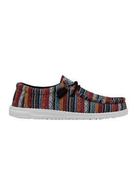 HEY DUDE Wally Serape Desert Horizon Slip On Sneakers belk