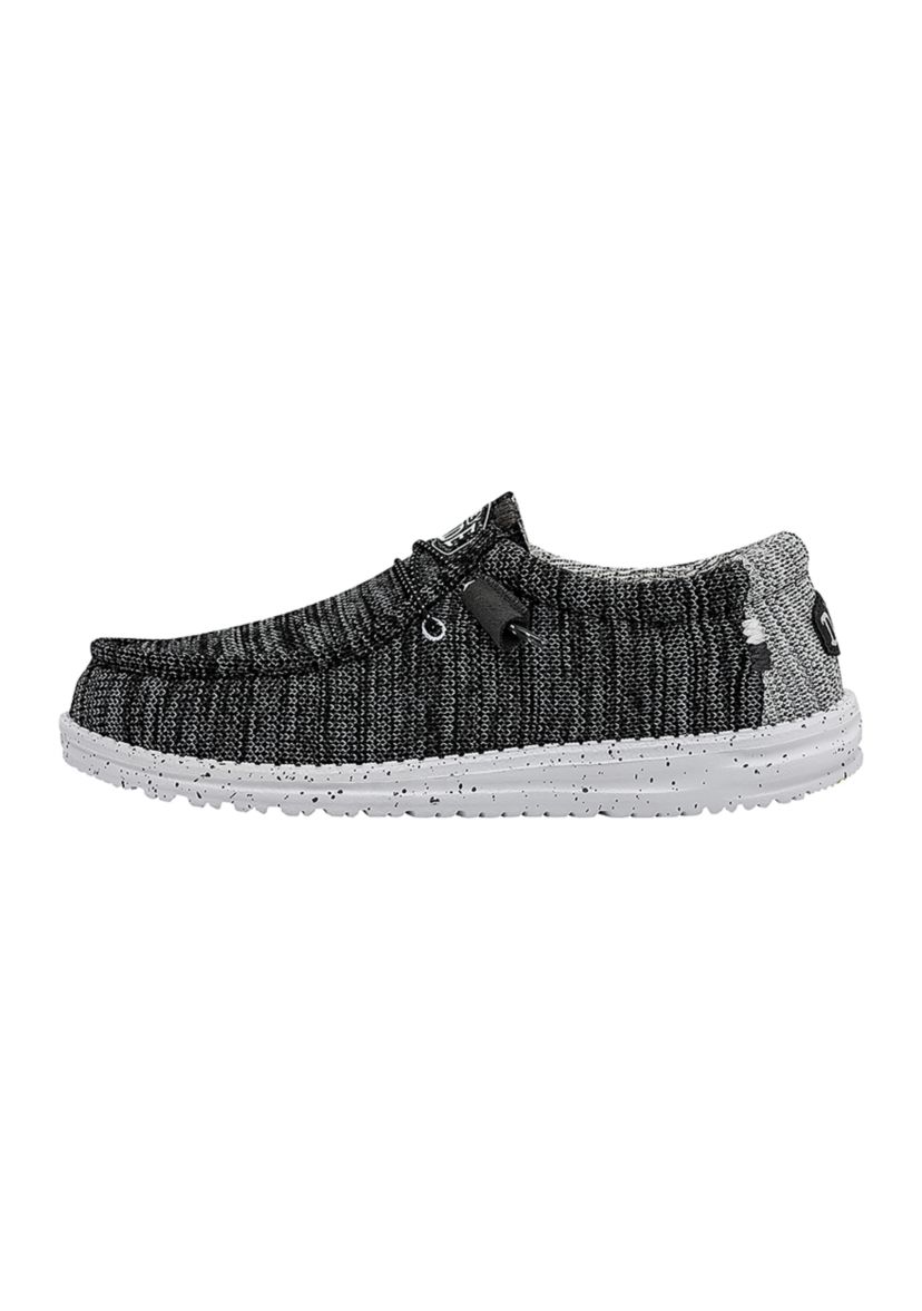Wally Stretch Mix Loafers - Meteorite 