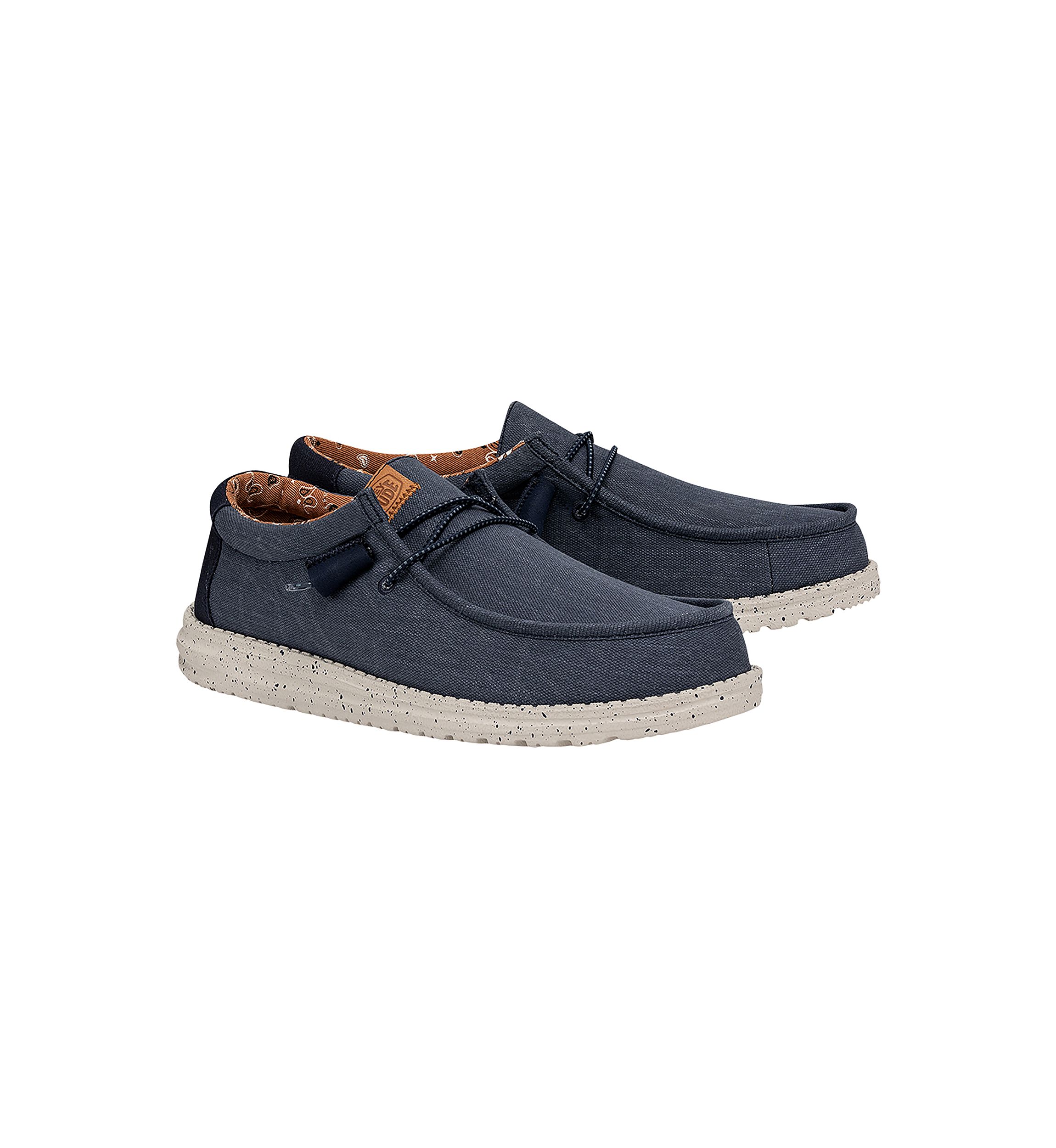 Wally Washed Canvas Loafers