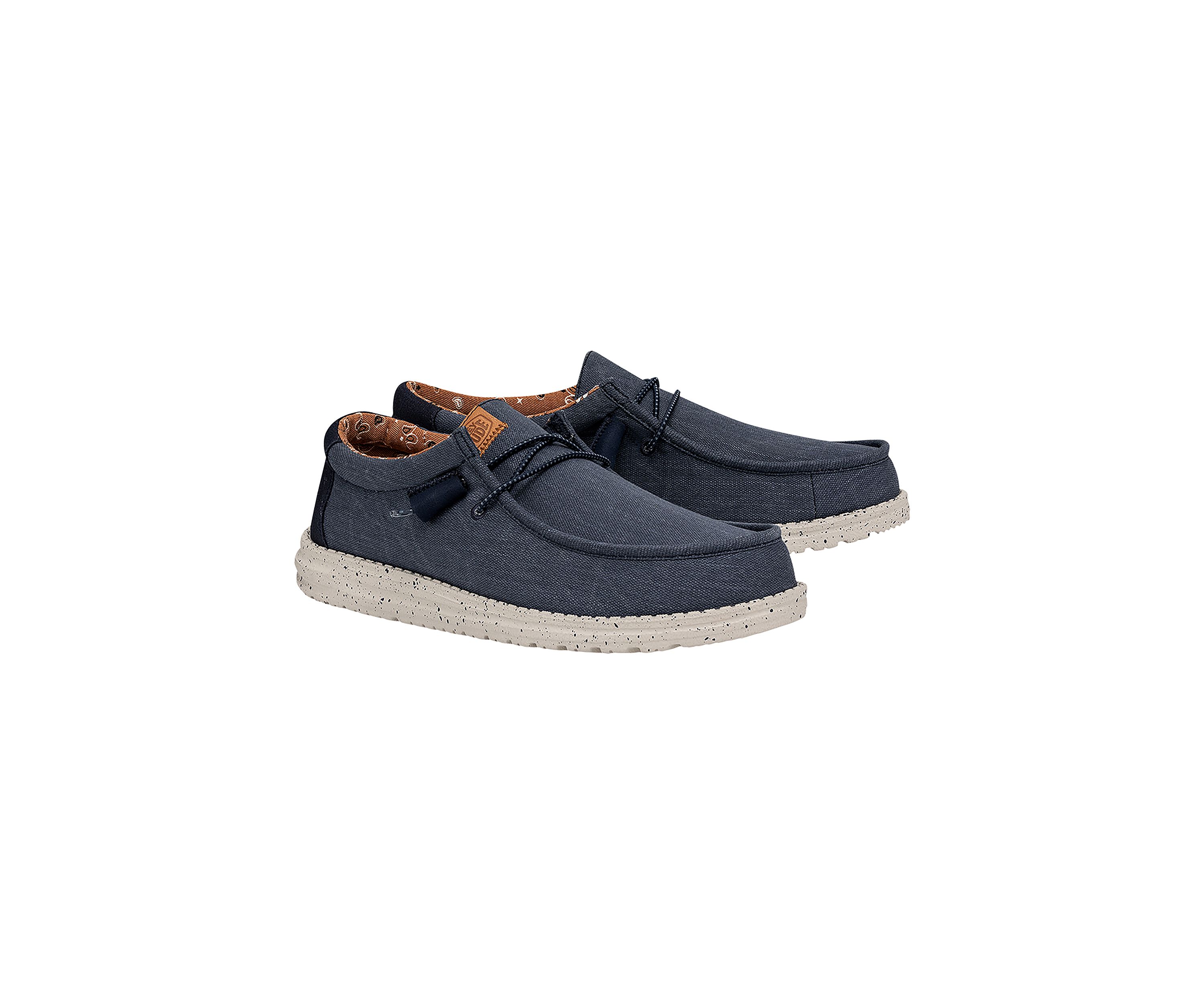 Wally Washed Canvas Loafers