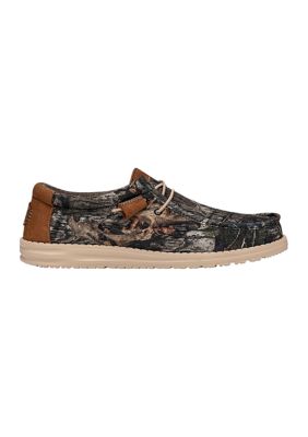 HEY DUDE Mossy Oak Camo Wally Loafers belk