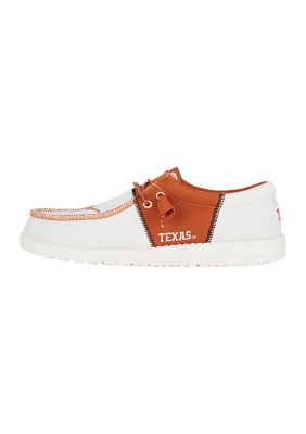 HEY DUDE Men's NCAA Texas Longhorns Loafers