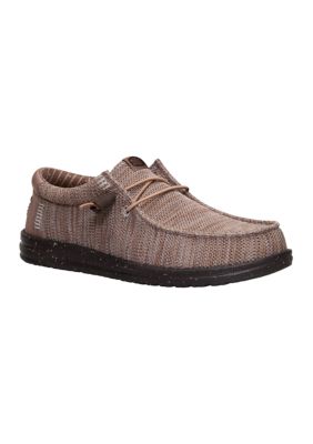 HEY DUDE Men's Wally Stretch Sox Loafers, 12M
