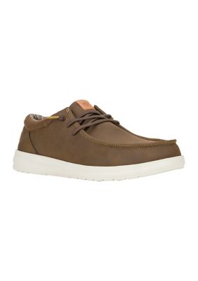 HEY DUDE Men's Paul Classic Loafers, Brown, 10M
