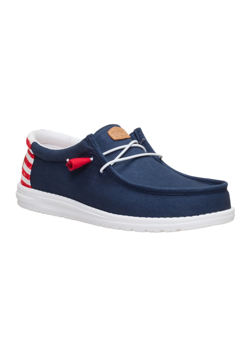 HEY DUDE Wally Americana II Loafers | Belk display picture 3