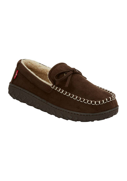 Levi's® Kameron Microsuede Moccasin Slippers