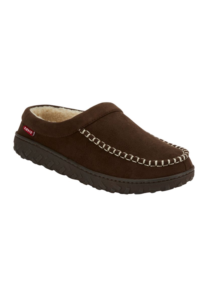 Harbin Microsuede Clog Slippers