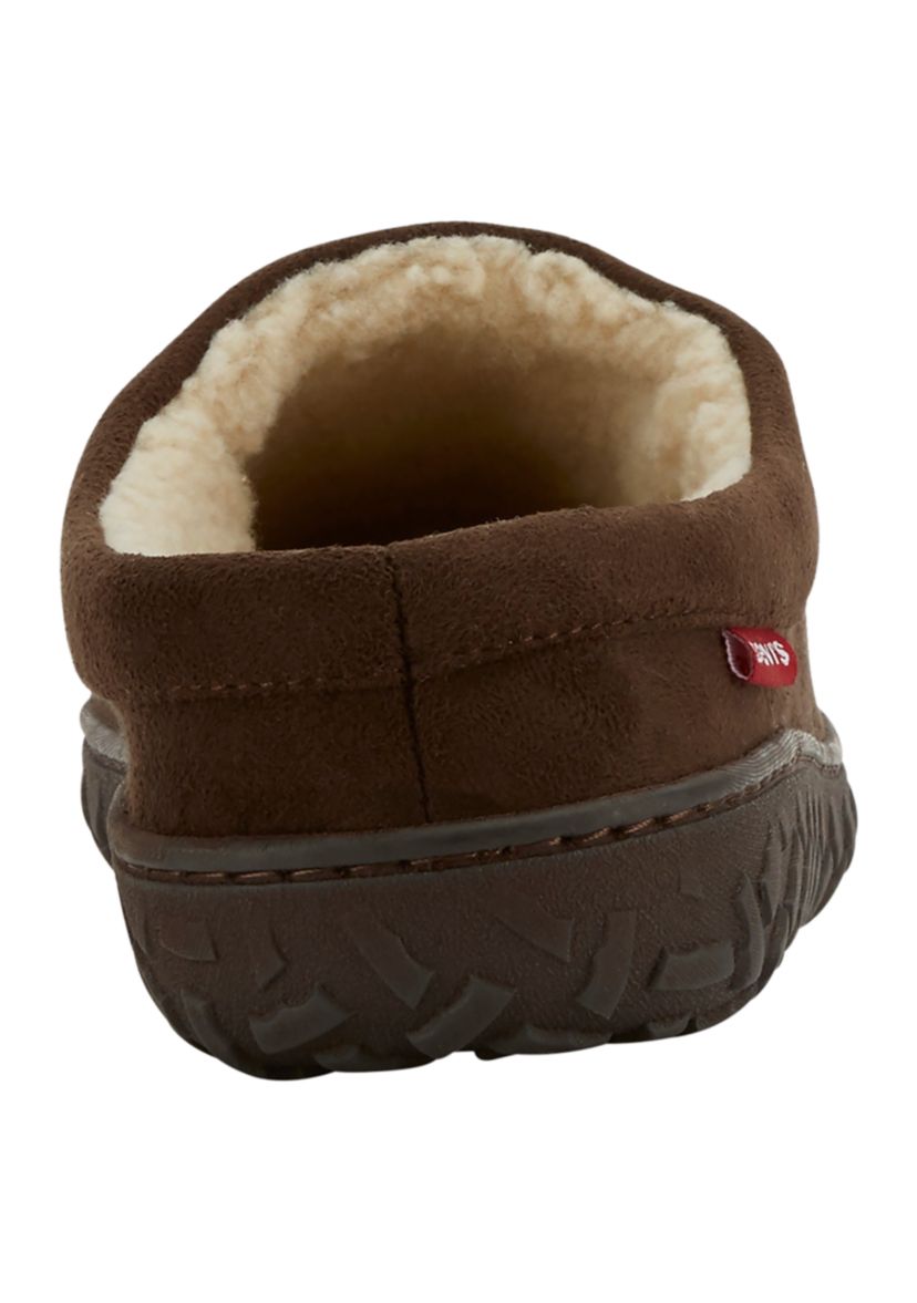 Harbin Microsuede Clog Slippers