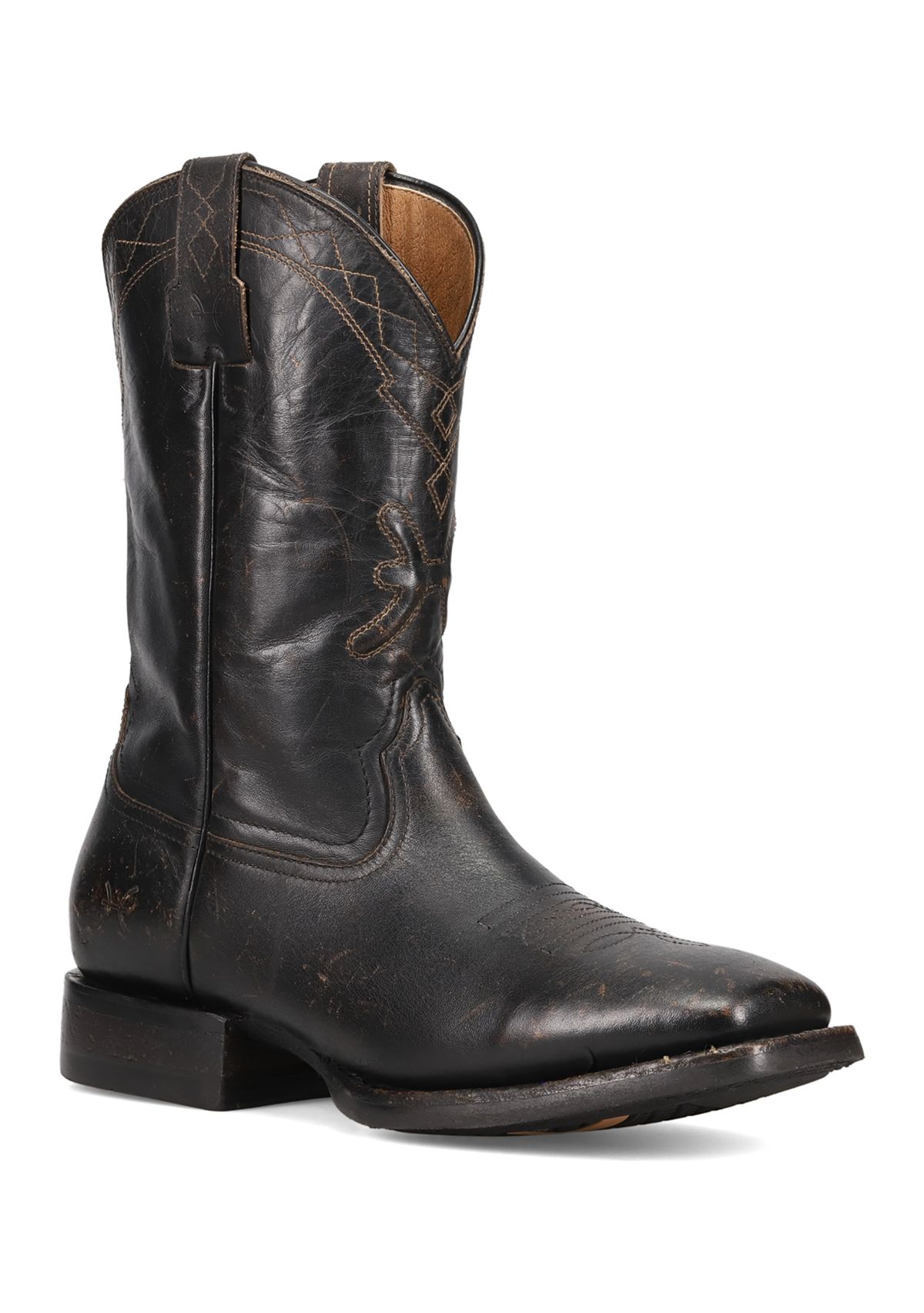 Hauser Logo Stitch Boots 