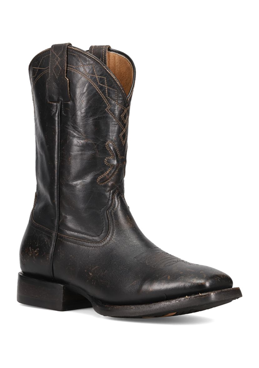 Hauser Logo Stitch Boots 