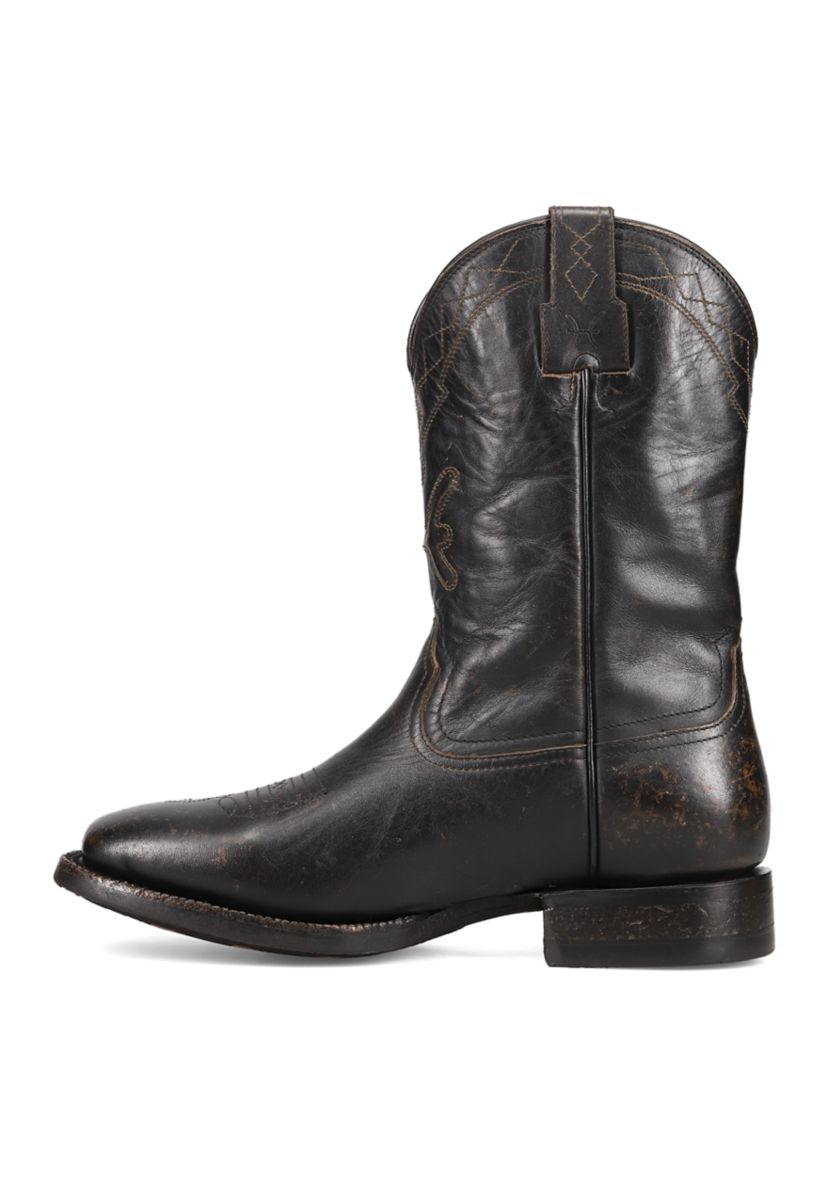 Hauser Logo Stitch Boots 