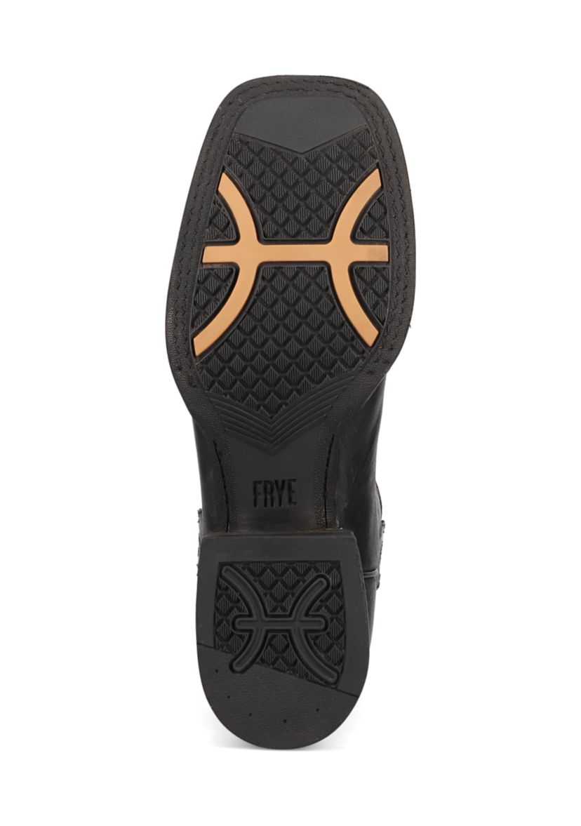 Hauser Logo Stitch Boots 